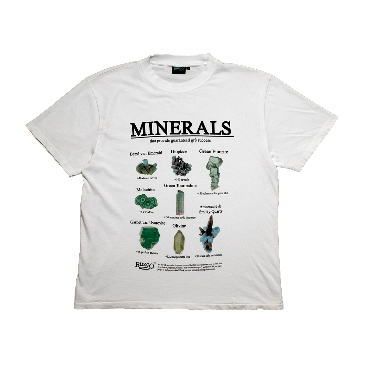 Minerals Tee